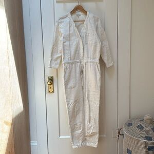 Steven Alan canvas zip jumpsuit